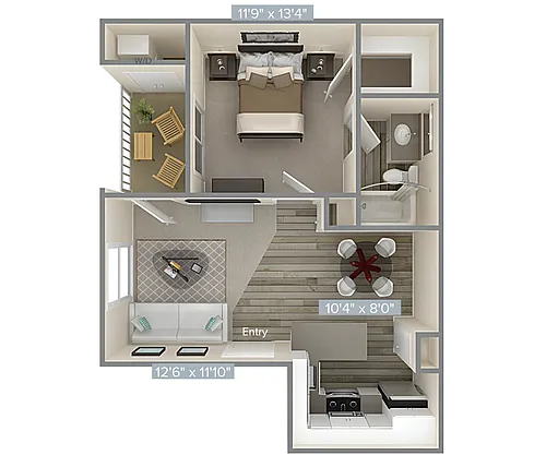 Floor plan 626