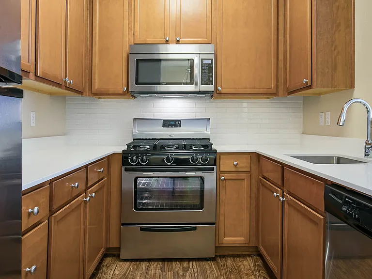 Kitchen with Stainless Steel Appliances
