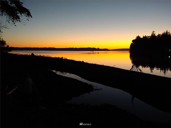 Community Beach at Sunset.