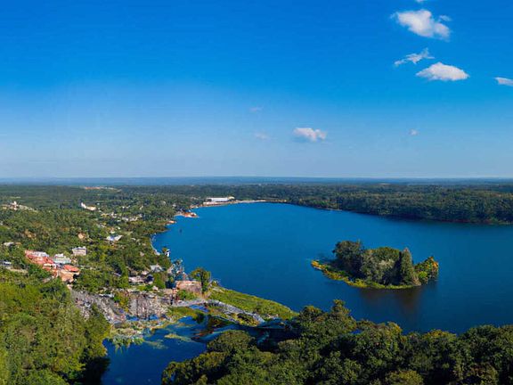 Highland Lakes, NJ aerial view.