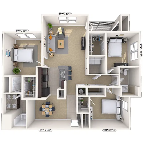 Floor plan Hermitage