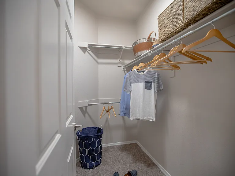 Spacious Walk-In Closets