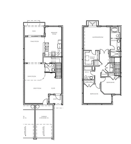 Floor plan Monarch - Exec KB