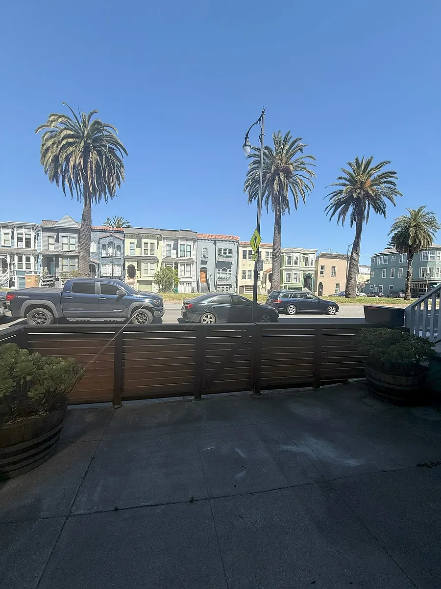View from patio - 1524 Dolores St #A