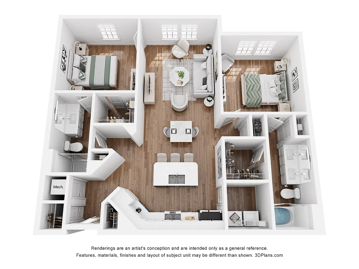 Floor plan Mozart