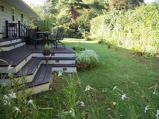 Back yard deck