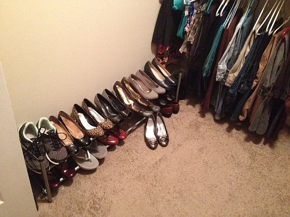 Walk-closet in Master Bedroom