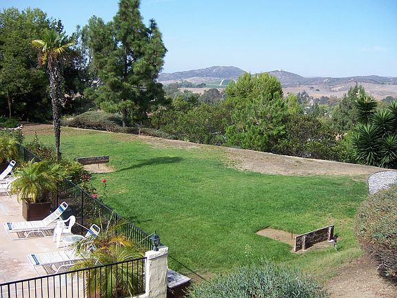 Horseshoes with scenic view