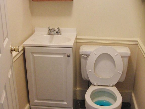 1/2 Bath on 1st Floor