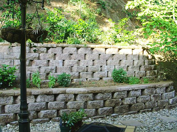 Lamppost to enjoy evening BBQs.