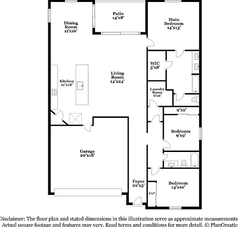 3 bed, 2.0 bath, 1564 sqft, $2,245 — Photo 2