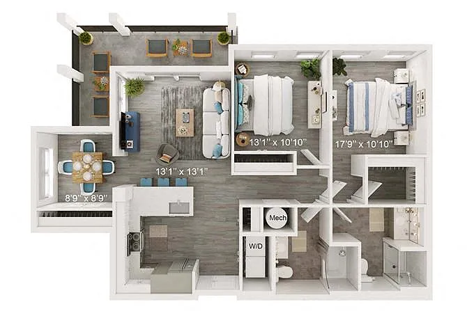Floor plan Pelican