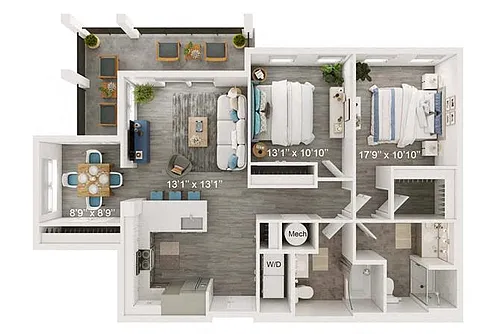 Floor plan Pelican