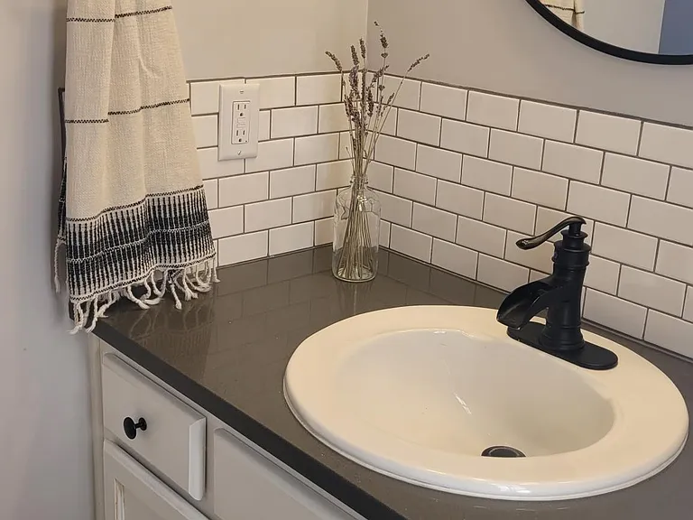 Nicely updated second bath on upper level!