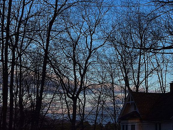 Village view from driveway