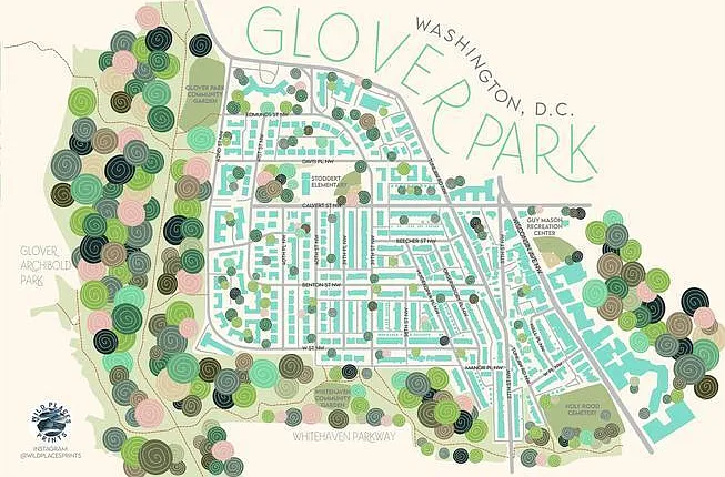 THE 'HOOD' IS SURROUNDED BY PARKLAND