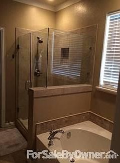 Updated Bathroom with Frameless Shower
