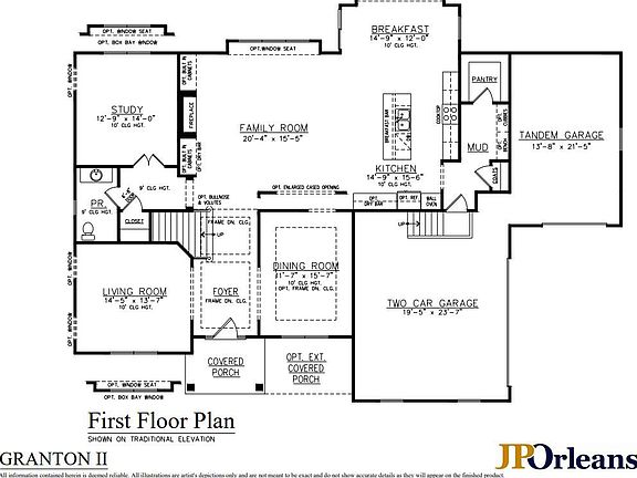 Granton II Floorplan 1