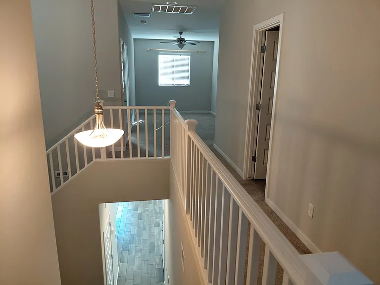 Upstairs Hallway with Bonus Room in the distance