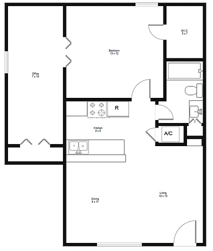 Floor plan A2
