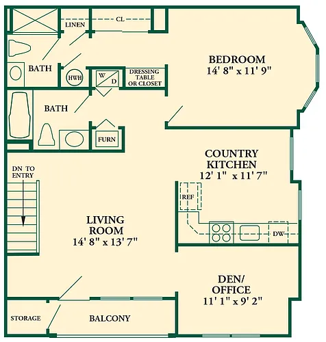 Floor plan The Barcelona III