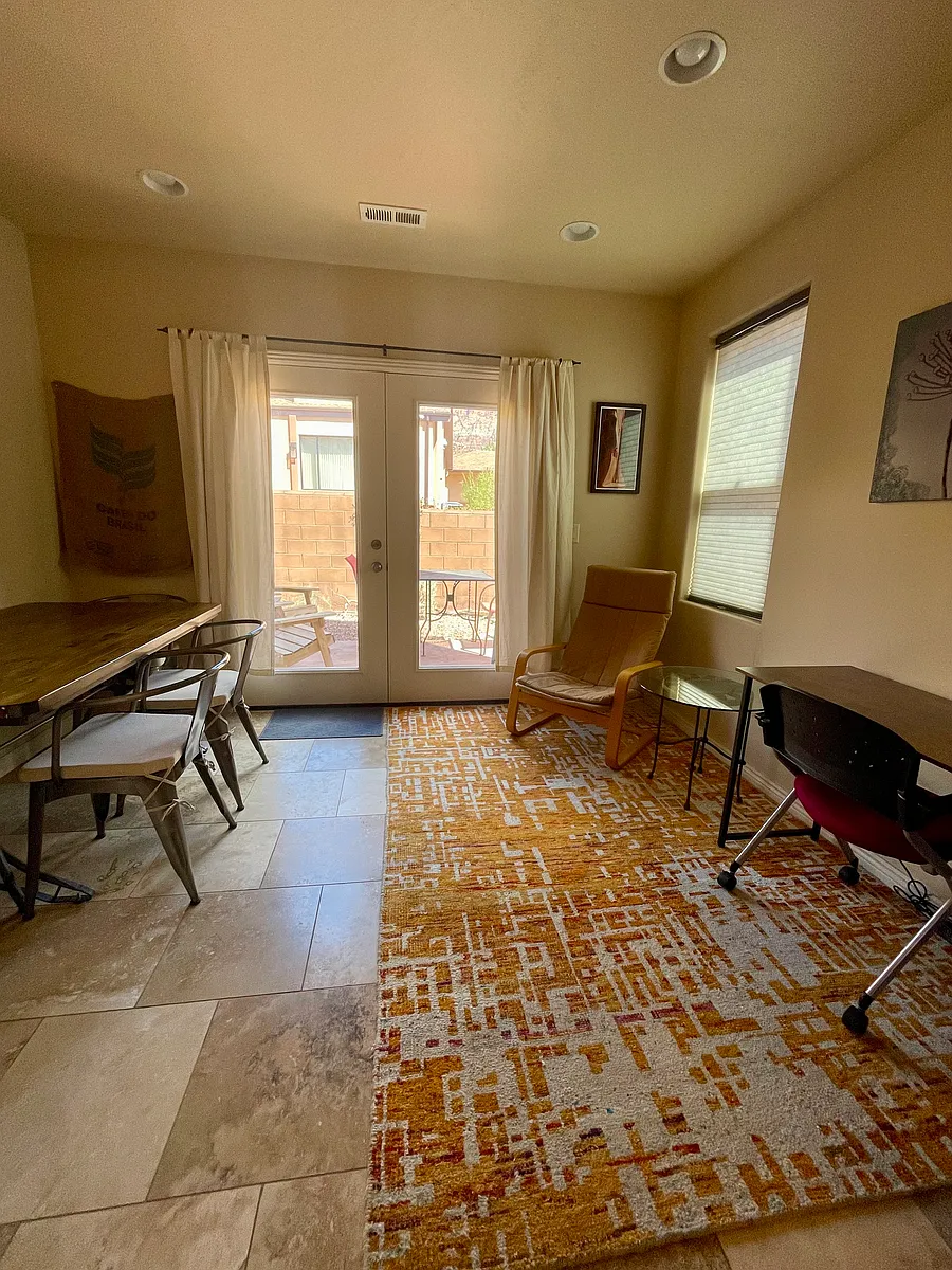Dining and work space - 77 Juniper Ln #112