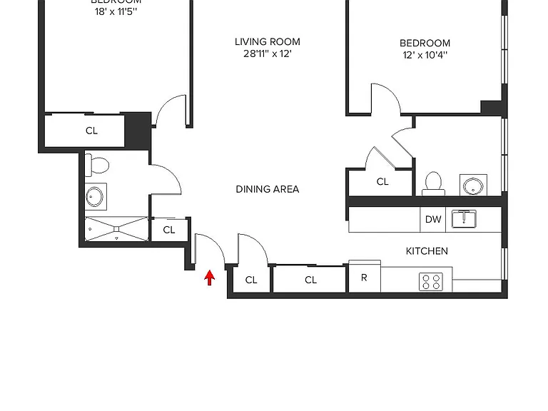 300 Mercer St #21D — Photo 2
