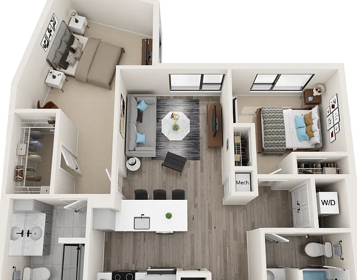Antlia - 2 Bedroom, 2 Bathroom