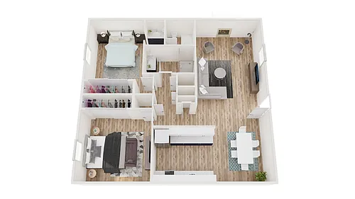 Floor plan 2x2.5 Cottage