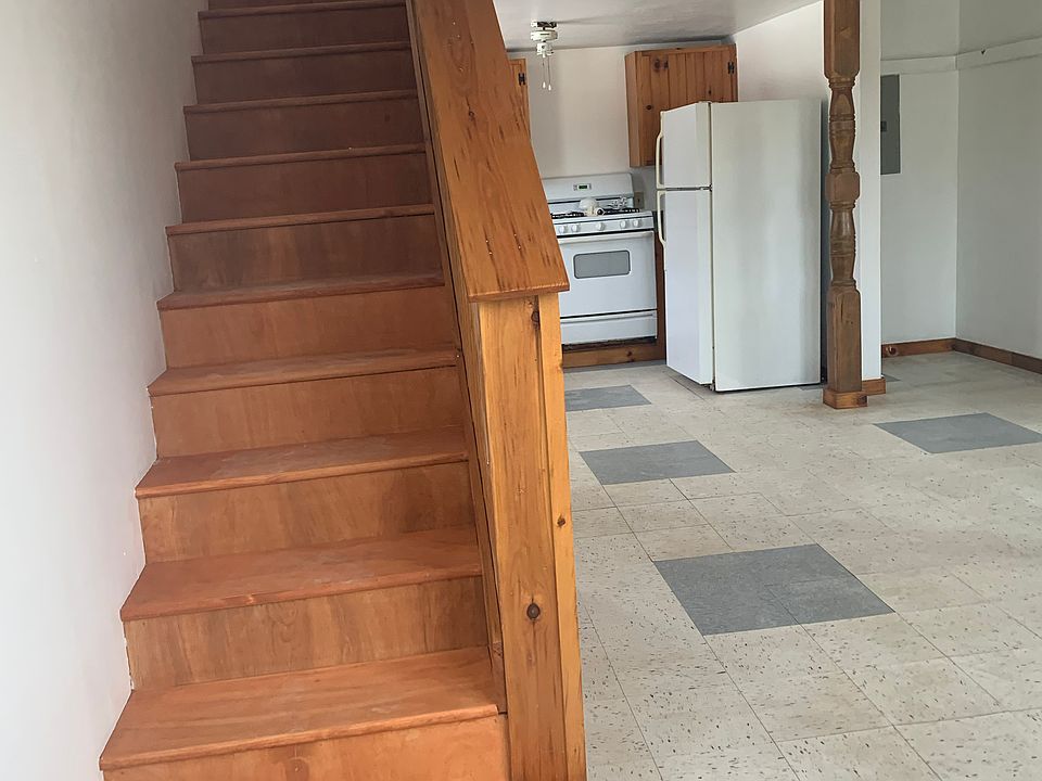 Stairs to second floor loft/bedroom area