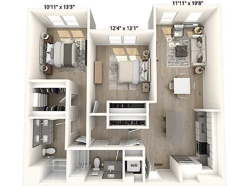 Floor plan B3