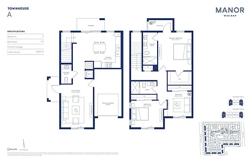 Floor plan TH A