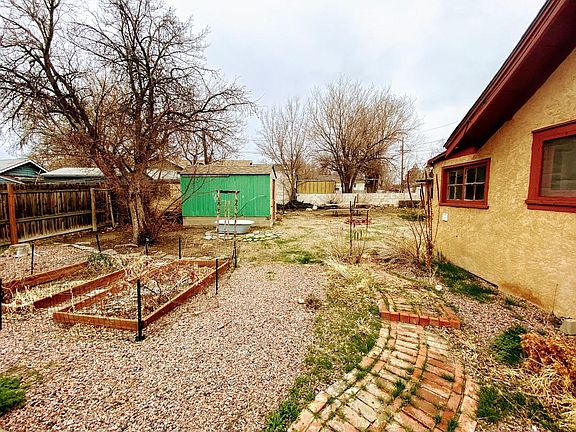 Side yard to green house