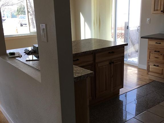 kitchen view from hall