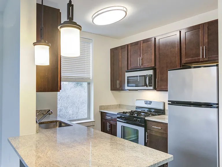 Classic apartments with granite countertops and modern finishes