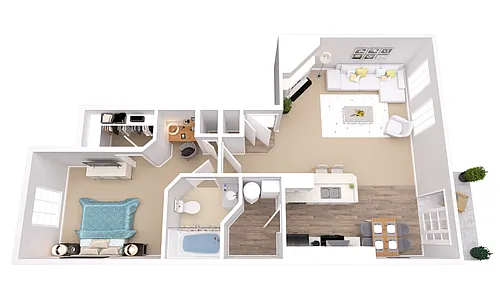 Floor plan Lexington Renovated