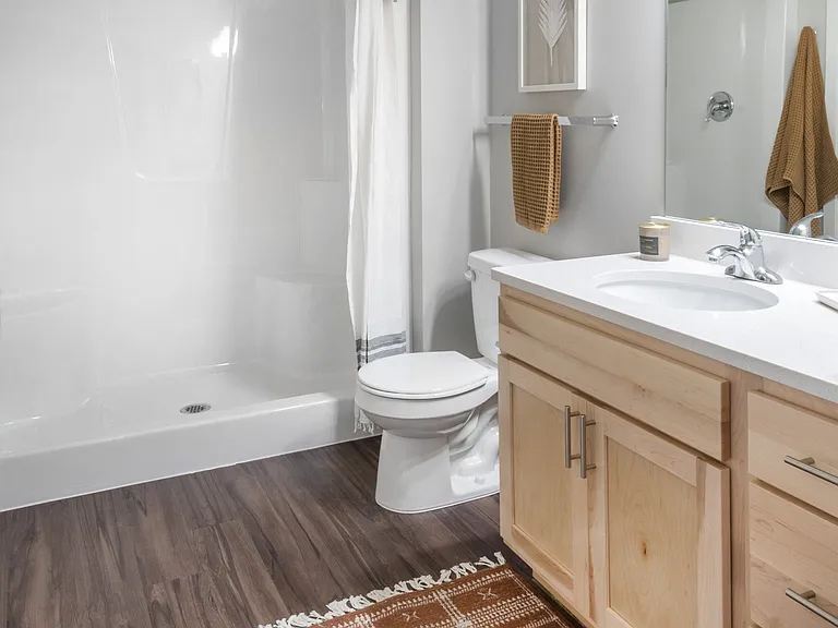 Bathroom 1 Bedroom Apartment