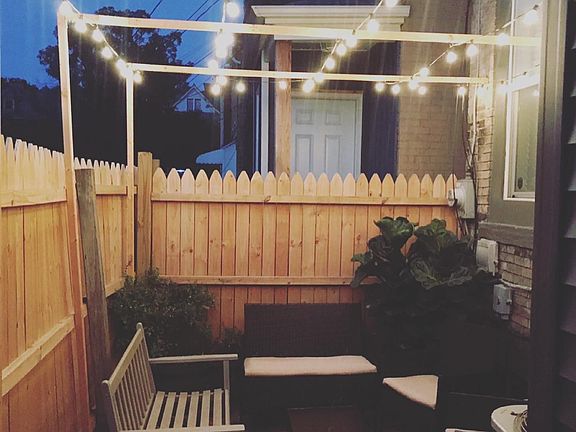 back patio space