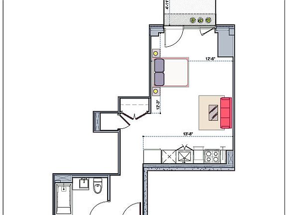 2nd image of 44-41 Purves St #630