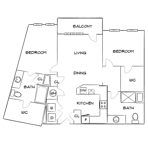 Floor plan Design 2B