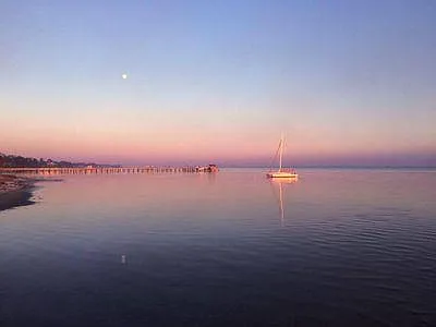 View from the neighborhood pier.