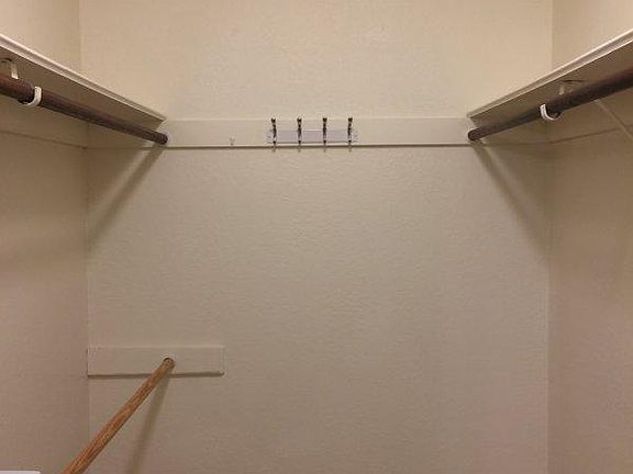 Walk in Closet in Master Bedroom