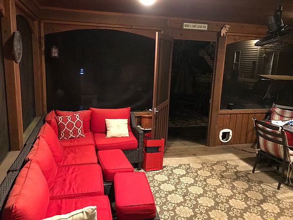 Screened porch