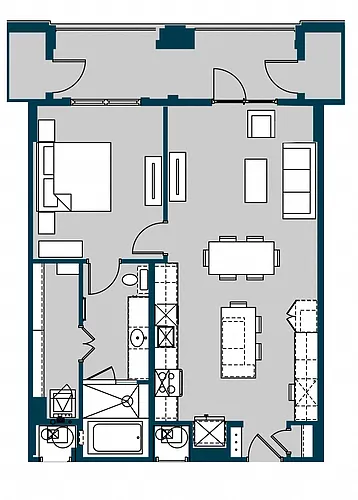 Floor plan A8