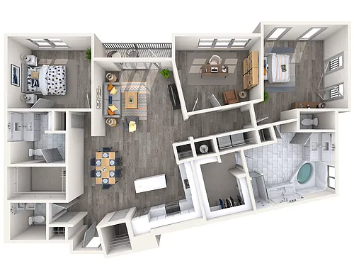 Floor plan Taffeta