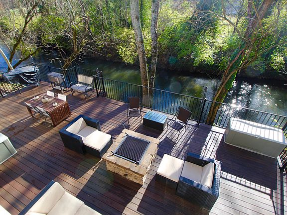 View of River Off Deck