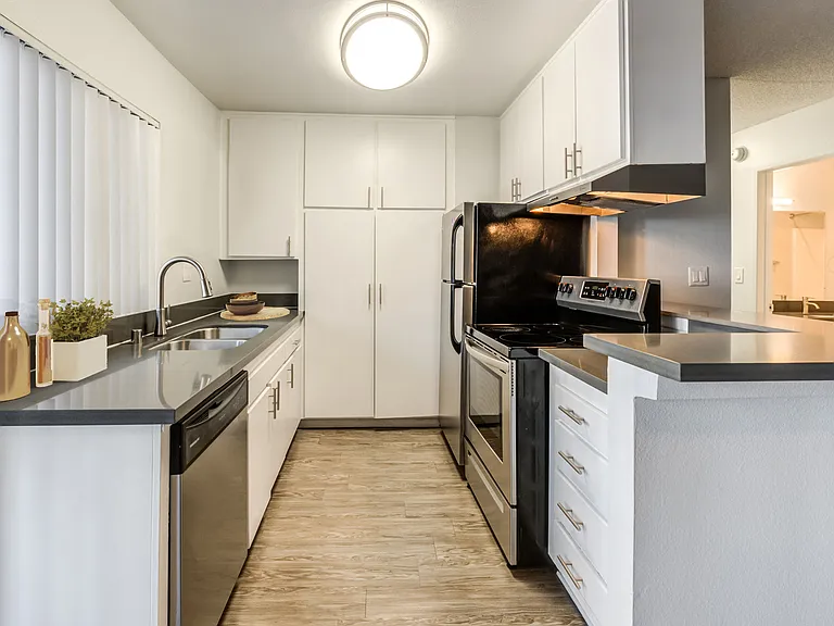 Kitchen With Stainless Steel Appliances