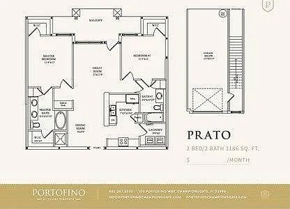 Prato Floor Plan Prato Floor Plan