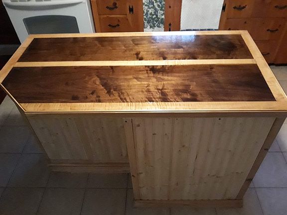 Custom built island