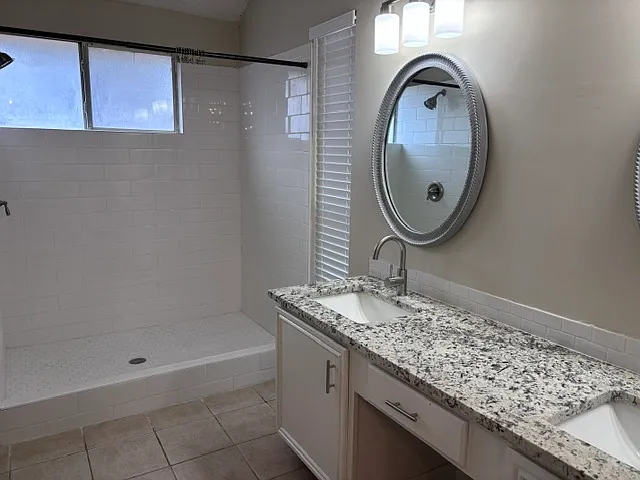 master bathroom with walkin shower
